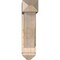 Ekena Millwork Traditional Arts and Crafts Smooth Bracket w/ Offset Brace, Douglas Fir, 7 1/2"W x 30"D x 30"H BKT0806X30X30TRA03SDF - alternate 2